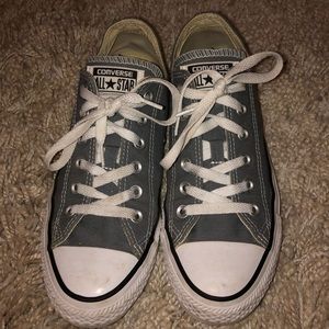 Converse All Star low top sneakers- grey
